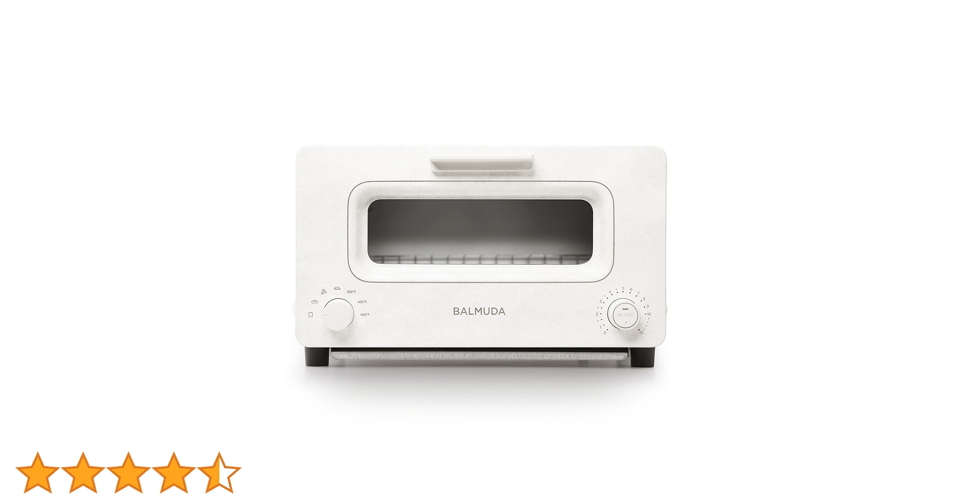 BALMUDA Steam Toaster with 5 Cooking Modes and Precise Control